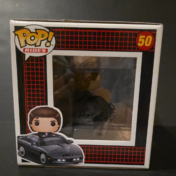 Funko Pop Rides Knight Rider Michael Knight with Black KITT - Picture 4 of 7